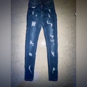 dark blue skinny jeans size 2 XS